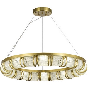 Изображение товара Светильник подвесной ST Luce Esme SL6011.313.01 Латунь/Прозрачный LED 1*65W