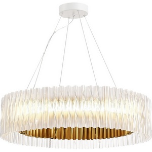 Изображение товара Подвесная люстра ST Luce Nazare SL6012.213.01 Золотистый/Прозрачный LED 1*87W