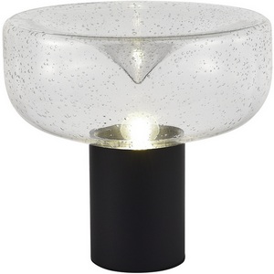 Изображение товара Настольная лампа ST Luce Ripple SL6014.424.01 Черный/С пузырьками воздуха LED 1*5W 3000K