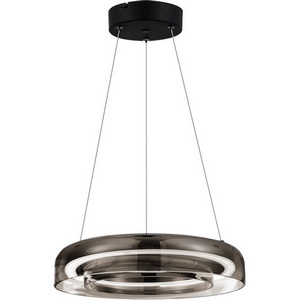 Изображение товара Подвесной светильник ST Luce Foray SL6019.323.01 Латунь/Дымчатый, Белый LED 1*18W