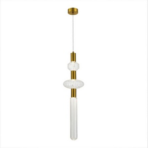 Изображение товара Подвесной светильник ST Luce Tacche SL6117.203.03 Латунь/Золотой, Прозрачный LED 3*3W 3000K