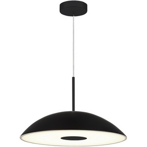 Изображение товара Подвесной светильник ST Luce Lid SL6128.403.01 Черный/Черный LED 1*24W 3000K LID