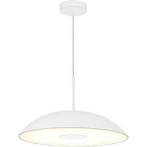 Изображение товара Подвесной светильник ST Luce Lid SL6128.503.01 Белый/Белый LED 1*24W 3000K LID