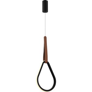 Изображение товара Светильник подвесной ST Luce Shape SL6131.413.12 Черный/Черный, Терракотовый LED 1*12W 4000K