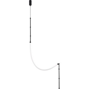 Изображение товара Настенно-потолочный светильник ST Luce Strap SL6132.401.20 Черный/Белый LED 1*20W