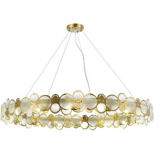Изображение товара Подвесной светильник ST Luce Swatch SL6133.303.16 Латунь/Прозрачный G9 16*5W