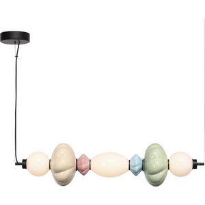 Изображение товара Подвесной светильник ST Luce Florentini SL6134.443.01 черный/зеленый, розовый, желтый, синий, опаловый LED 1*24