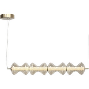 Изображение товара Подвесной светильник ST Luce Spine SL6136.223.01 золото/коньячный LED 1*22W 3000K