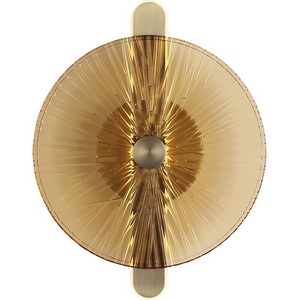 Изображение товара Настенный светильник ST Luce Wasi SL6141.311.01 бронза/янтарь LED 1*11W 4000K