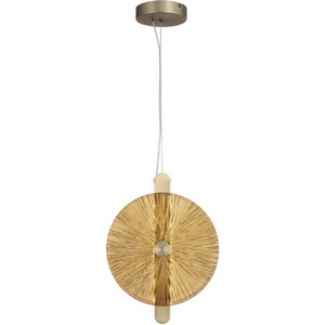 Изображение товара Подвесной светильник ST Luce Wasi SL6141.313.01 бронза/янтарь LED 1*11W 4000K