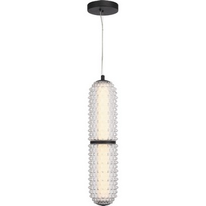 Изображение товара Подвесной светильник ST Luce Saguaro SL6144.403.01 черный/прозрачный LED 1*22W 4000K