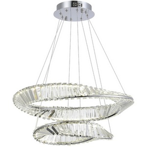 Изображение товара Подвесной светильник ST Luce Ritorto SL6204.101.02 Хром/Прозрачный LED 1*52W 4000K