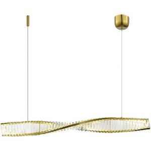 Изображение товара Подвесной светильник ST Luce Elica SL6205.323.01 Латунь/Прозрачный LED 1*25W 3000K