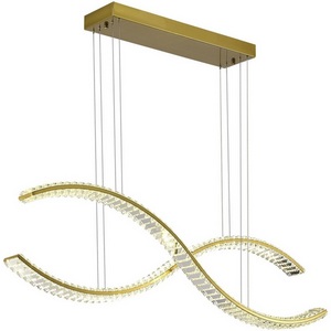 Изображение товара Подвесной светильник ST Luce Aceno SL6206.303.50 Латунь/Прозрачный LED 1*50W 3000K