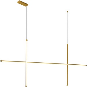 Изображение товара Подвесной светильник ST Luce Retico SL6207.203.50 Матовое золото LED 1*50W 3000K