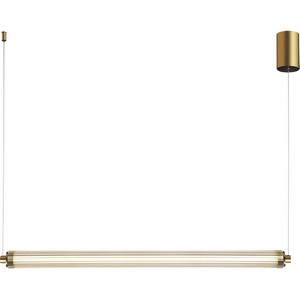 Изображение товара Подвесной светильник ST Luce Bamboo SL6224.313.01 Латунь/Прозрачный LED 1*30W 4000K