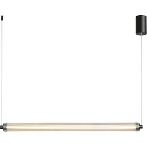 Изображение товара Подвесной светильник ST Luce Bamboo SL6224.413.01 Черный/Прозрачный LED 1*30W 4000K