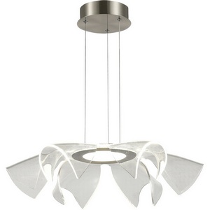 Изображение товара Люстра led для гостиной ST Luce Fairy SL6235.103.20 Никель/Прозрачный LED 1*20W 4000K