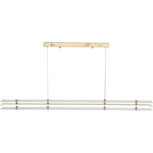 Изображение товара Подвесной светильник ST Luce Fagy SL6245.223.01 золотистый/Прозрачный LED 1*30W 4000K