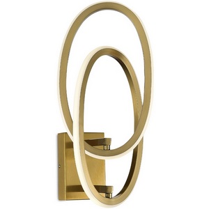 Изображение товара Бра светодиодное ST Luce Abra SL6505.211.25 Золотистый/Золотистый LED 1*25W 4000K