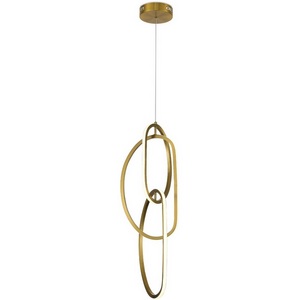 Изображение товара Подвесной светильник ST Luce Abra SL6505.213.42 Золотистый/Золотистый LED 1*42W 4000K