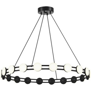 Изображение товара Подвесной светильник ST Luce Monro SL6610.403.20 черный/белый LED 1*40W 4000K MONRO