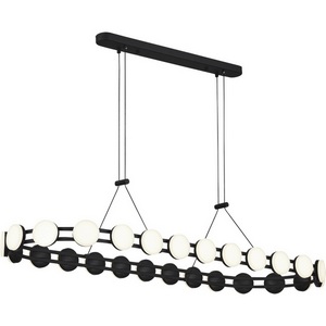 Изображение товара Подвесной светильник ST Luce Monro SL6610.403.26 черный/белый LED 1*50W 4000K