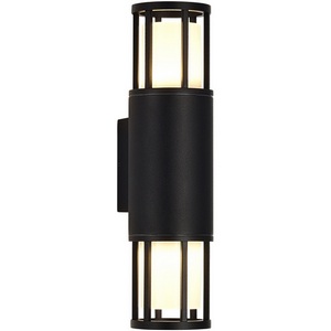 Изображение товара Настенный уличный светильник ST Luce Mesa SL9017.401.02 черный/черный GU10 2*15W