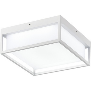 Изображение товара Потолочный уличный светильник IP65 ST-Luce Cubo SL9517.502.01 белый/белый LED 1*20W