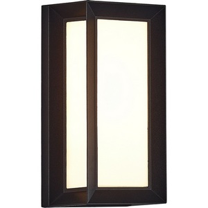 Изображение товара Настенный светильник уличный с датчиком движения теплый белый IP65 ST Luce Combo SL9533.401.01 черный/белый LED 1*15W