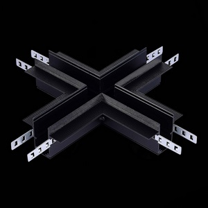 Изображение товара Коннектор X-образный для встраиваемого магнитного шинопровода под ГКЛ 12мм ST Luce Skyline 48 ST007.400.12