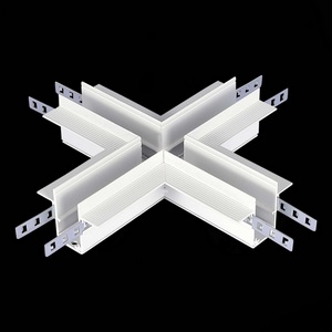 Изображение товара Коннектор X-образный для встраиваемого магнитного шинопровода под ГКЛ 12мм ST Luce Skyline 48 ST007.500.12