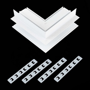 Изображение товара Внешний угол-соединитель для встраиваемого магнитного шинопровода под ГКЛ 12мм ST Luce Skyline 48 ST007.559.12