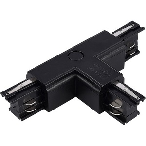 Изображение товара Т-образный токоподвод левый 2 для трехфазного шинопровода ST Luce ST030.409.16L2 Черный