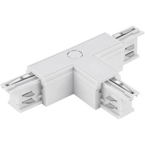 Изображение товара Т-образный токоподвод левый 2 для трехфазного шинопровода ST Luce ST030.509.16L2 Белый
