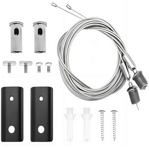 Изображение товара Комплект тросовых подвесов ST Luce Skyflat ST068.409.12 Черный