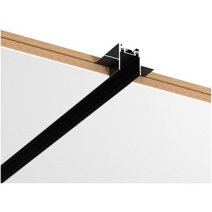 Изображение товара Шинопровод магнитный встраиваемый в ГКЛ 9мм ST Luce ST069.429.00 Черный Длина 2 000мм (2 метра)