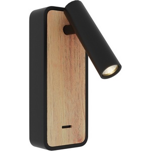 Изображение товара Спот ST Luce ST160.431.03 Черный, Светлое дерево/Черный LED 1*3W 3000K