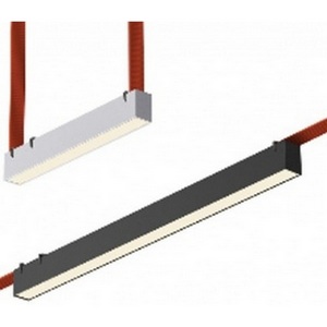 Изображение товара Трековый ременной светильник ST Luce Band ST456.436.24 черный LED 1*24W 3000K 48V