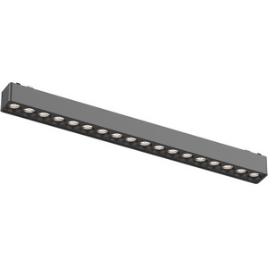 Изображение товара Магнитный трековый светильник LED ST Luce Skyflat ST673.436.18 черный 48V