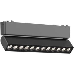 Изображение товара Магнитный трековый светильник ST Luce Skyflat ST675.446.12 черный LED 1*12W 48V