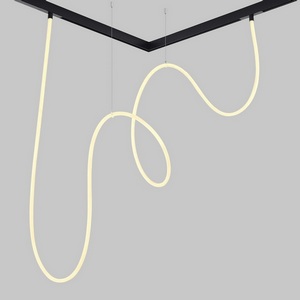 Изображение товара Гибкий светодиодный светильник магнитный ST Luce Skyline 48V ST684.436.60 черный LED 1*60W L5000
