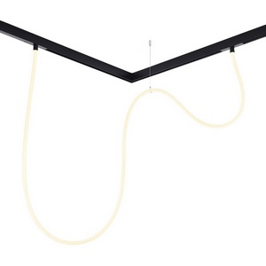 Изображение товара Гибкий светодиодный светильник магнитный ST Luce Skyline 48V ST684.446.36 черный LED 1*36W IP20 L3000