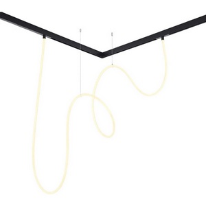 Изображение товара Гибкий светодиодный светильник магнитный ST Luce Skyline 48V ST684.446.60 черный LED 1*60W L5000