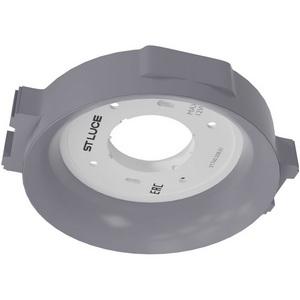 Изображение товара Потолочный светильник встраиваемый для натяжных потолков круглый в натяжной потолок ST Luce ST760.508.01 Белый, Серый GX53 1*12W 220V