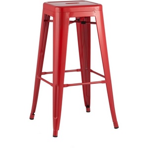 Изображение товара Стул барный TOLIX красный глянцевый