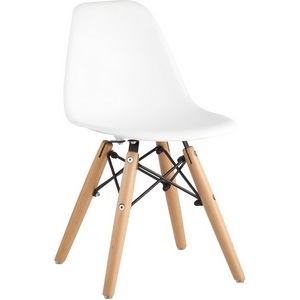 Изображение товара Стул для кухни пластиковый детский Eames DSW детский белый