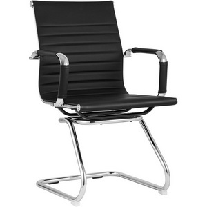Изображение товара Кресло офисное с шириной сиденья 55 см для посетителей Visit черное