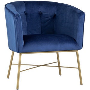 Изображение товара Кресло Шале велюр синий
