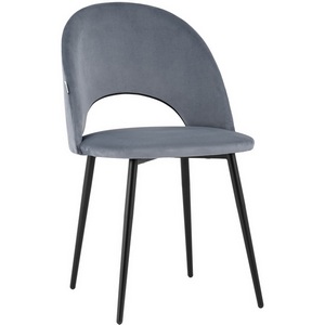 Изображение товара Стул Меган велюр серый